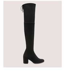 Stuart Weitzman / Tieland Over the Knee Boots / Black Suede / M 7.0